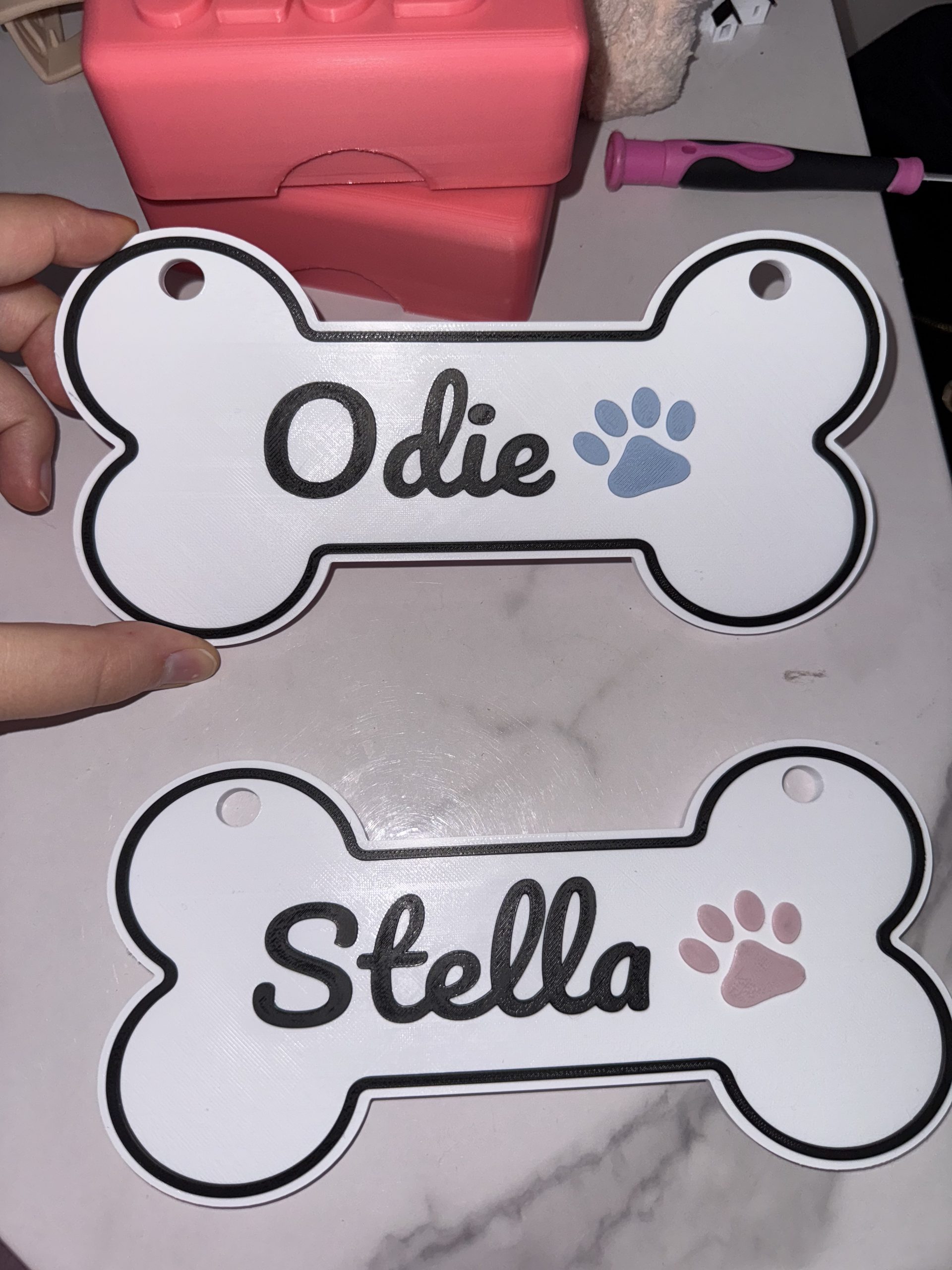 Custom Pet Name Sign for Kennel/Crate image 4