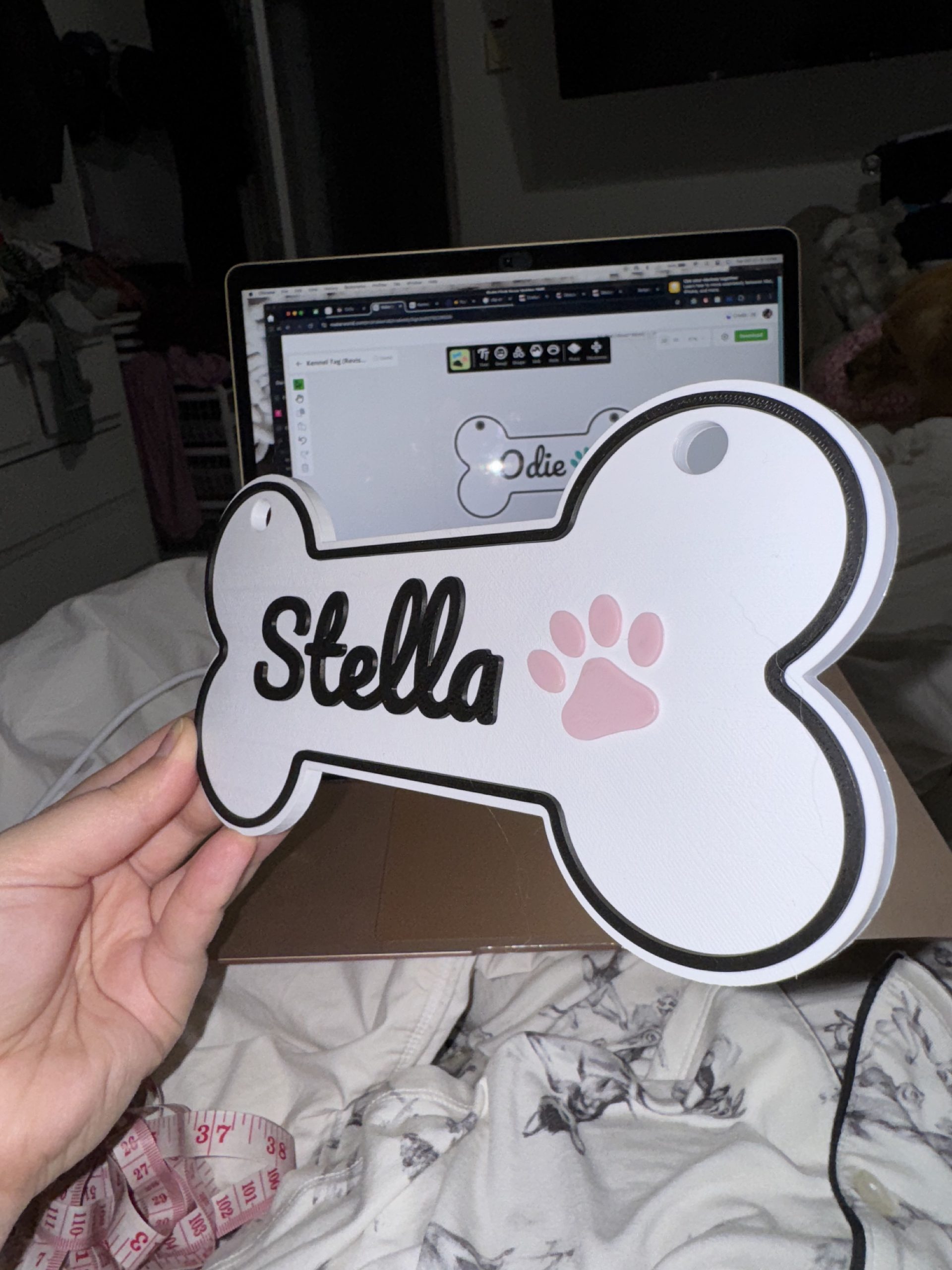 Custom Pet Name Sign for Kennel/Crate image 8