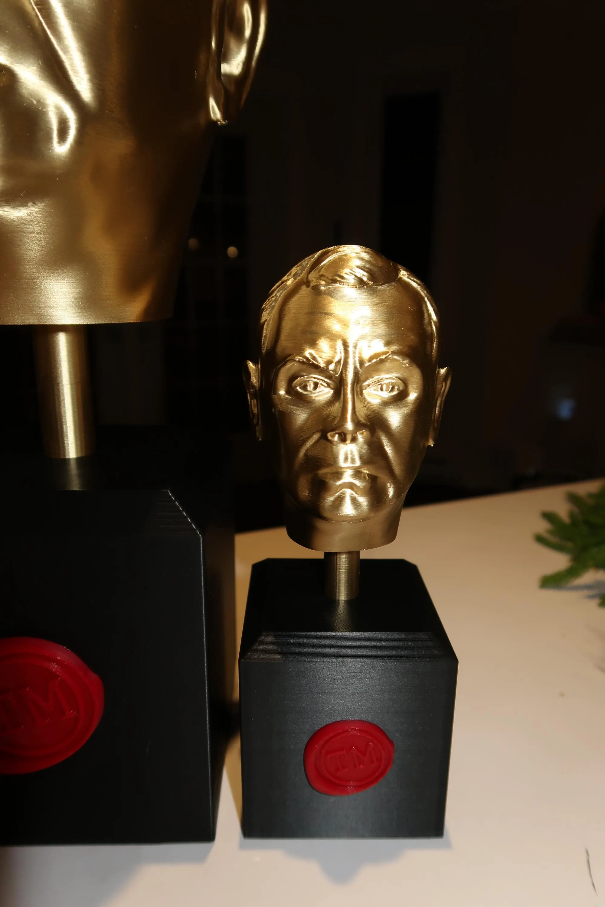 Taskmaster Trophy Replica 44cm + Free Mini Trophy (Identical to the Original of Greg Davies) image 2