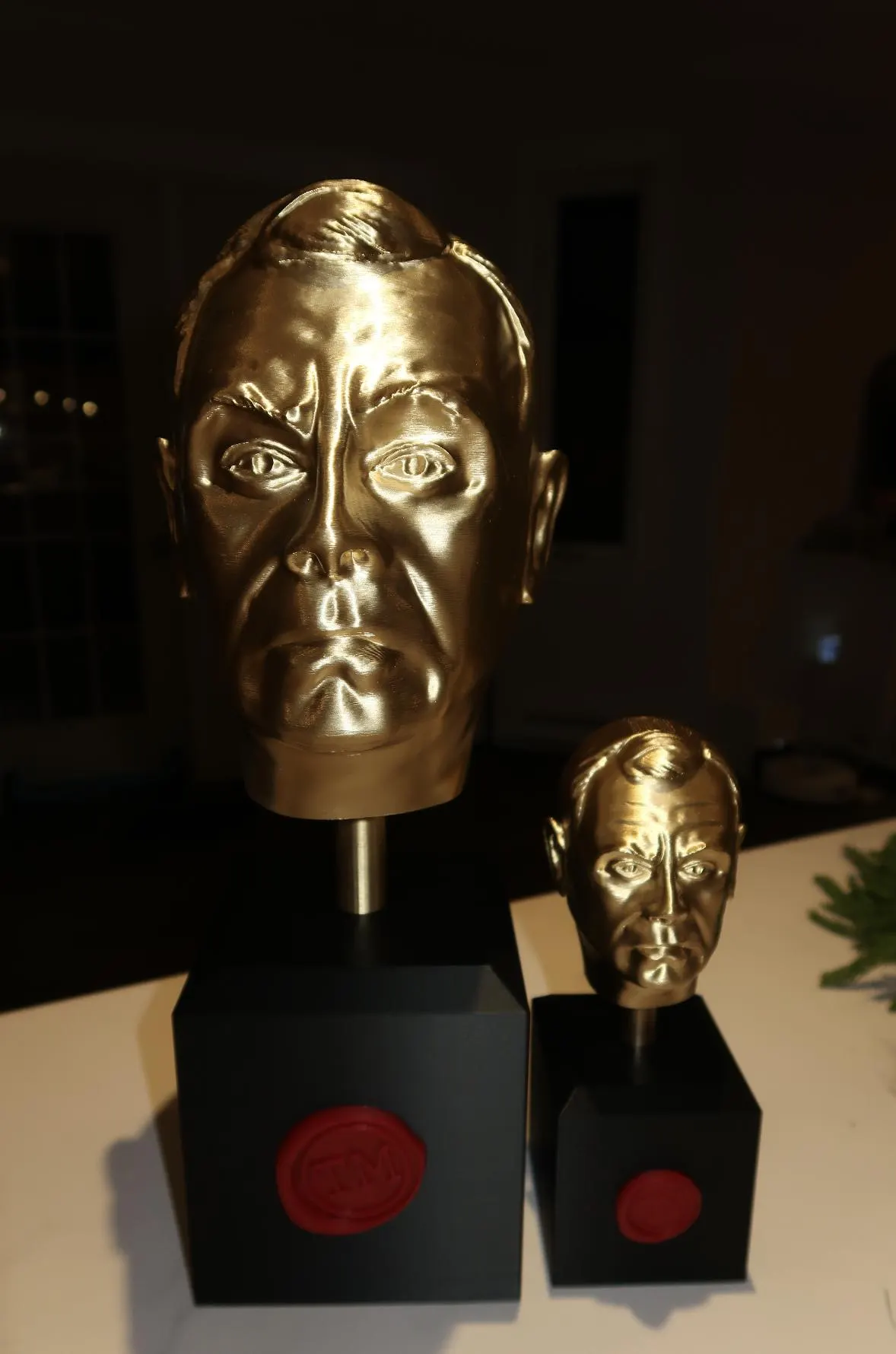 Taskmaster Trophy Replica 44cm + Free Mini Trophy (Identical to the Original of Greg Davies) image 4