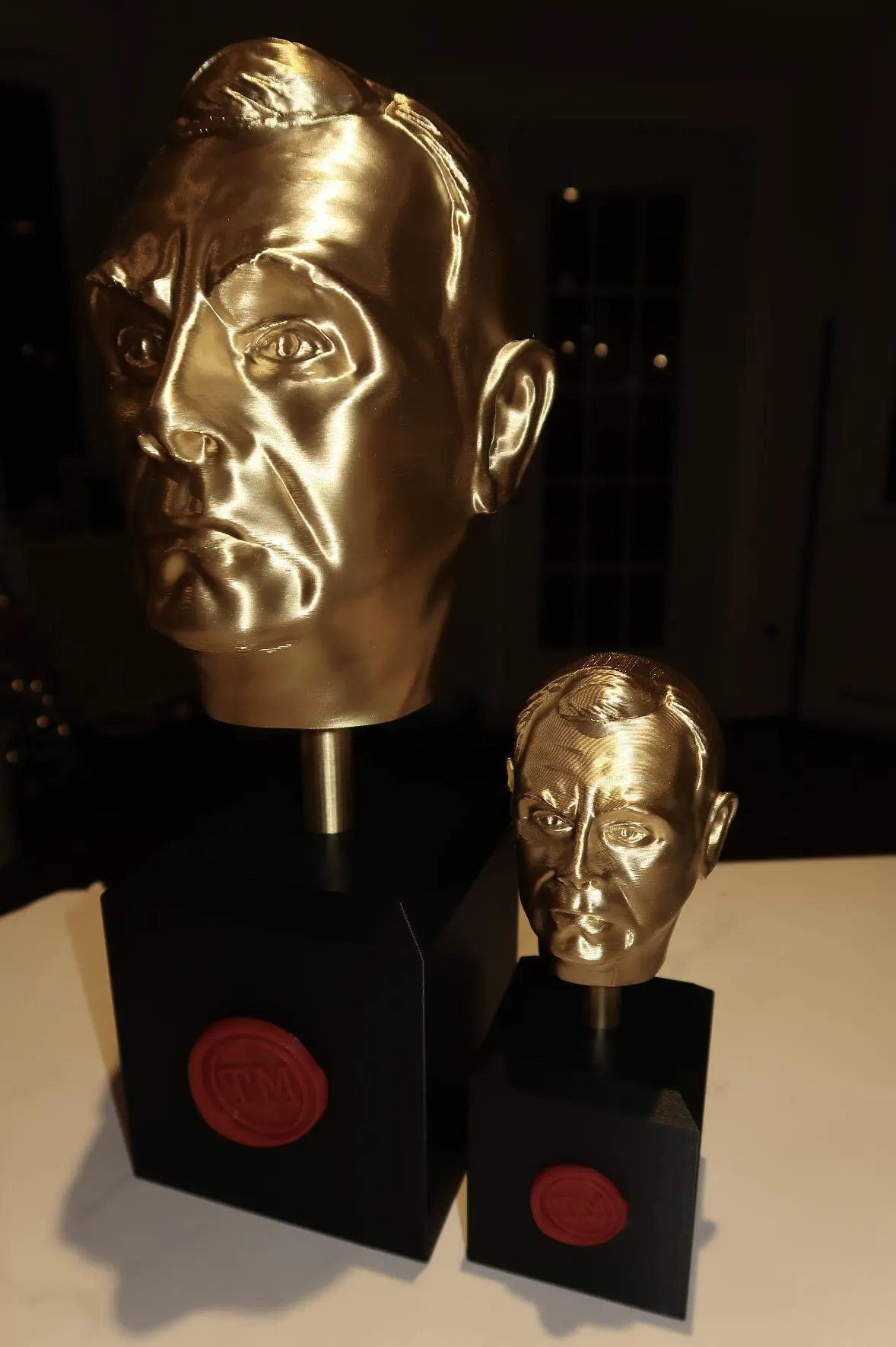 Taskmaster Trophy Replica 44cm + Free Mini Trophy (Identical to the Original of Greg Davies) image 6