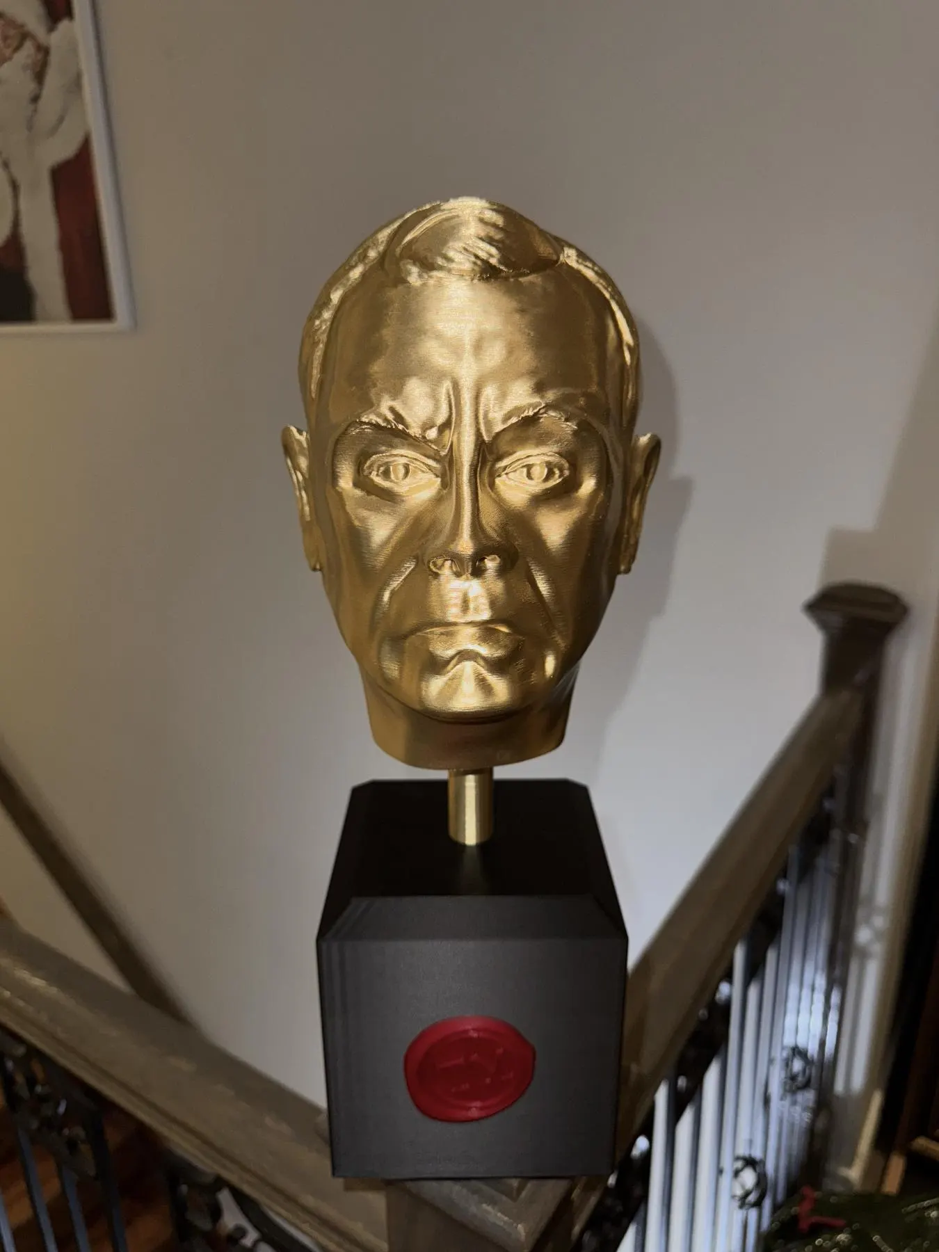Taskmaster Trophy Replica 44cm + Free Mini Trophy (Identical to the Original of Greg Davies) image 6