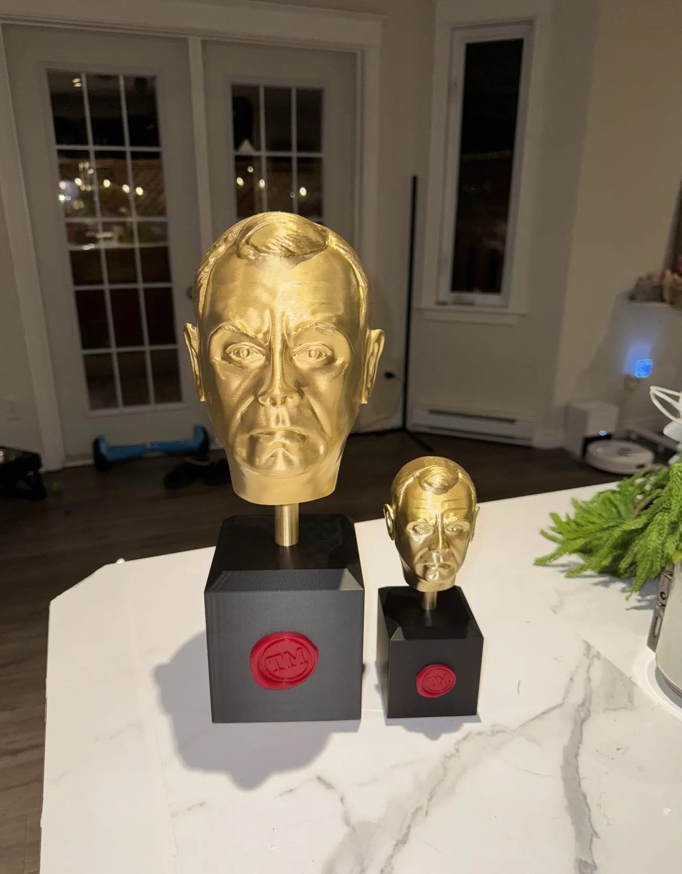 Taskmaster Trophy Replica 44cm + Free Mini Trophy (Identical to the Original of Greg Davies) image 7