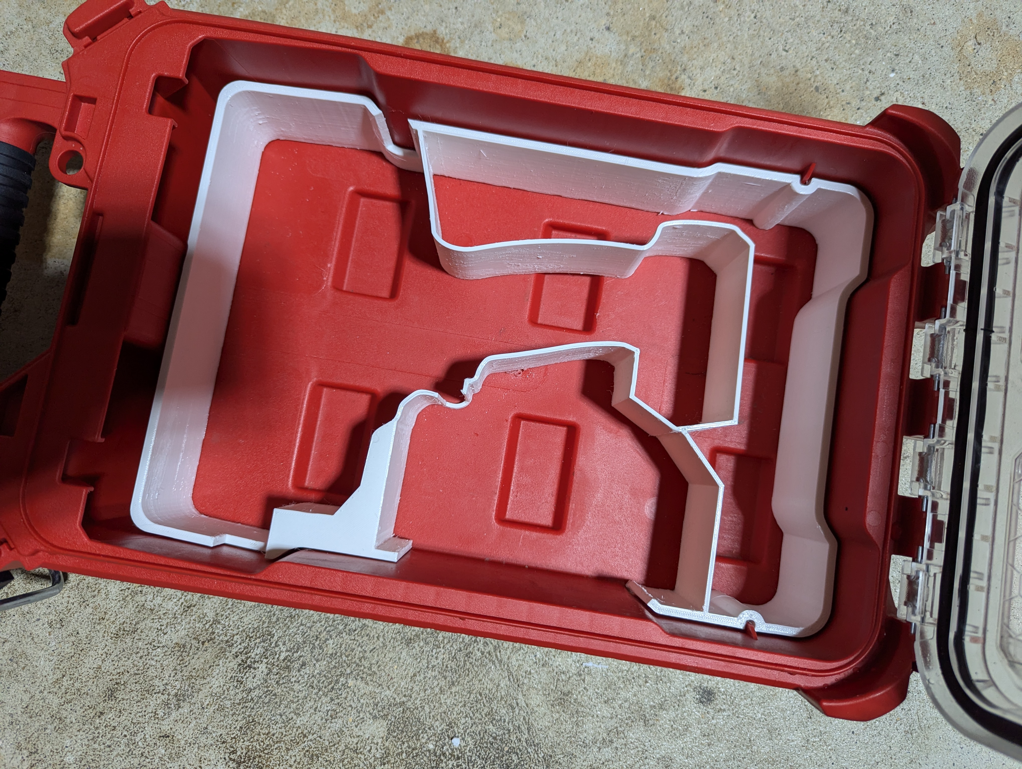 Packout insert for Impact 2967-20 with boot 49-16-2967