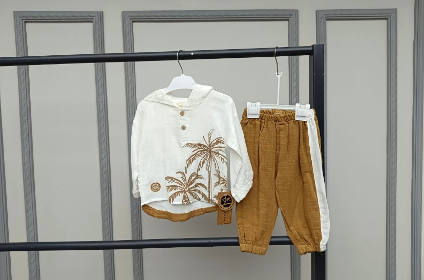 Hawai İkili Muslin Takım 6