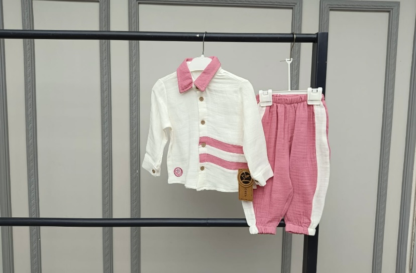 Premium Müslin Günlük Bebek Takımı 3