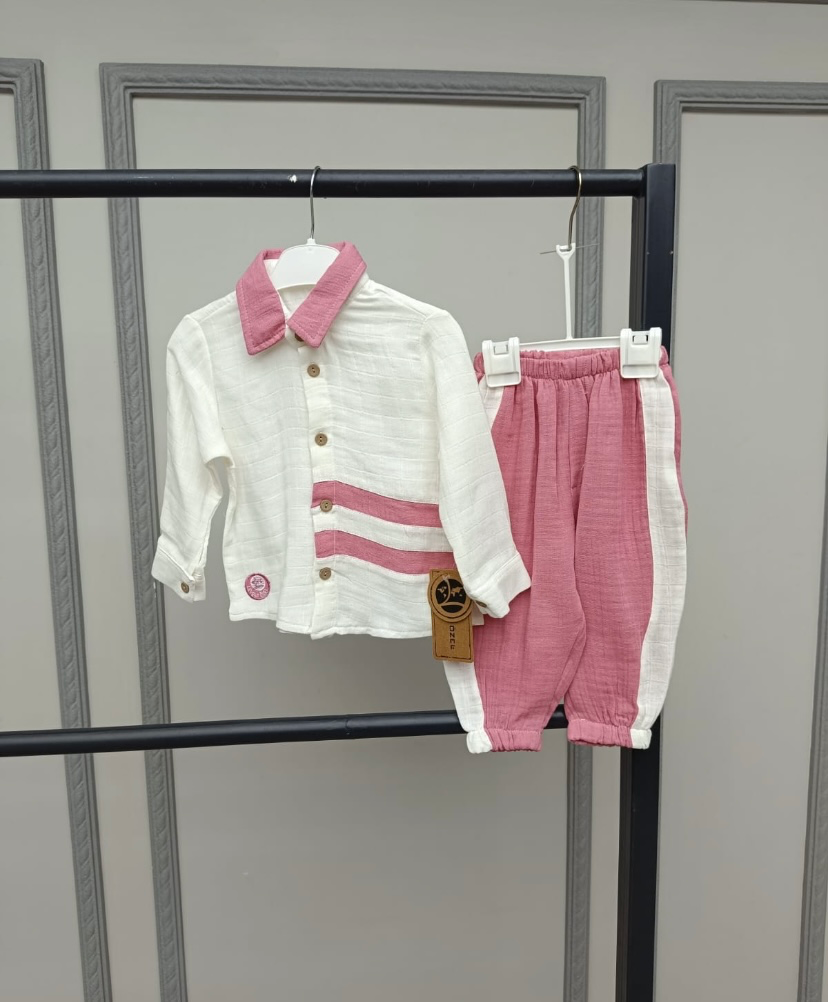 Premium Müslin Günlük Bebek Takımı 6