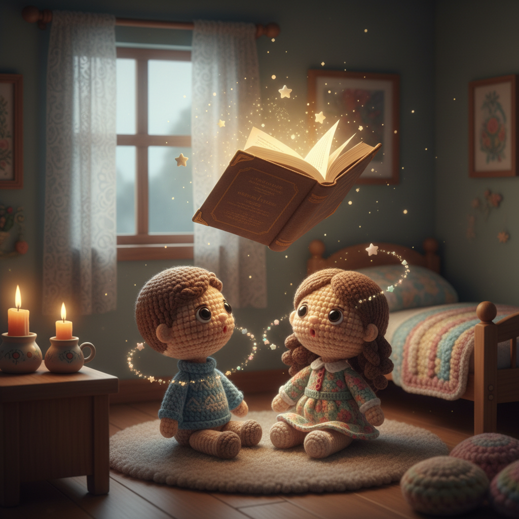 Illustration crochet amigurumi