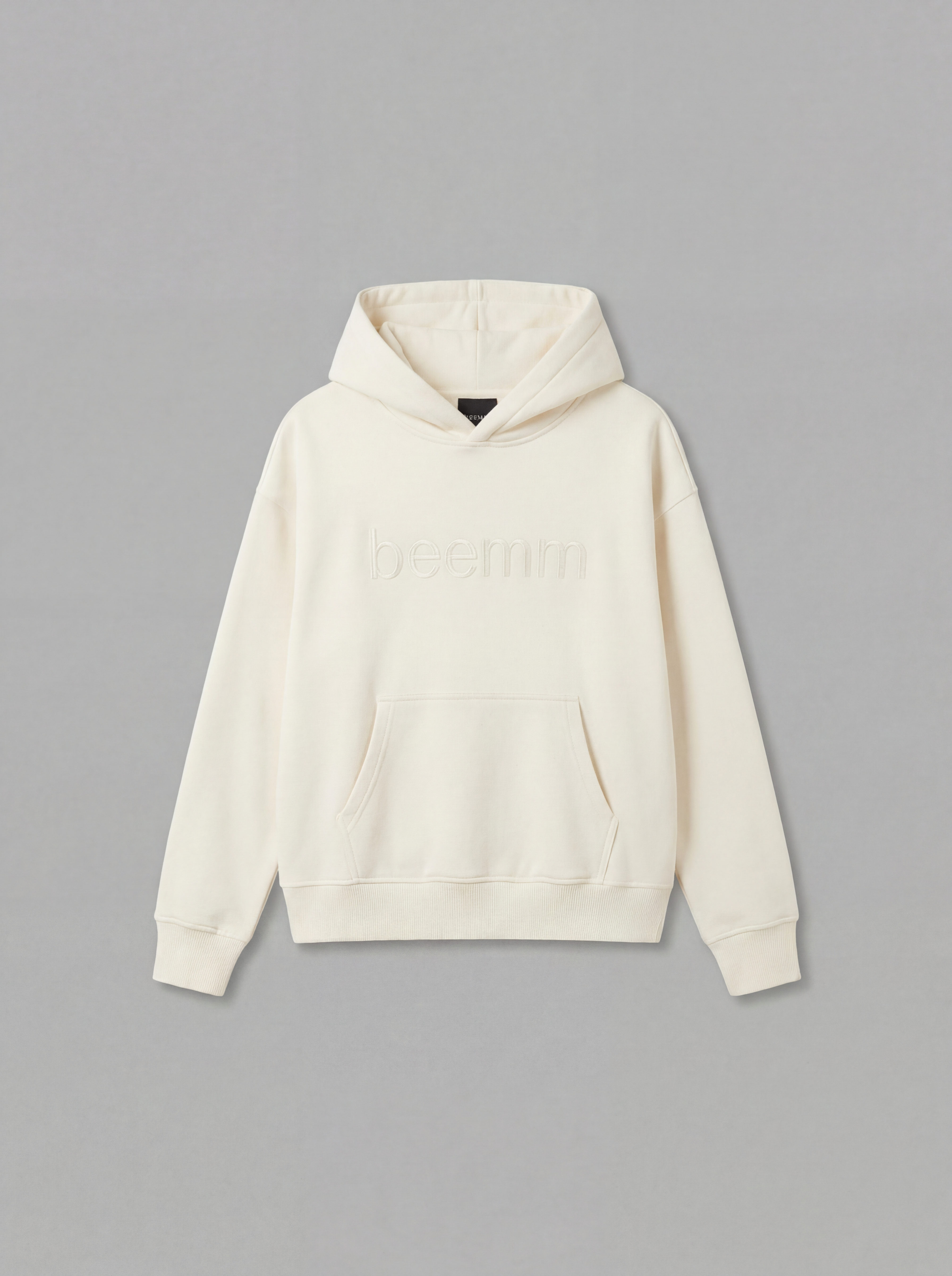 Hoodie Beemm - Blanc Cassé