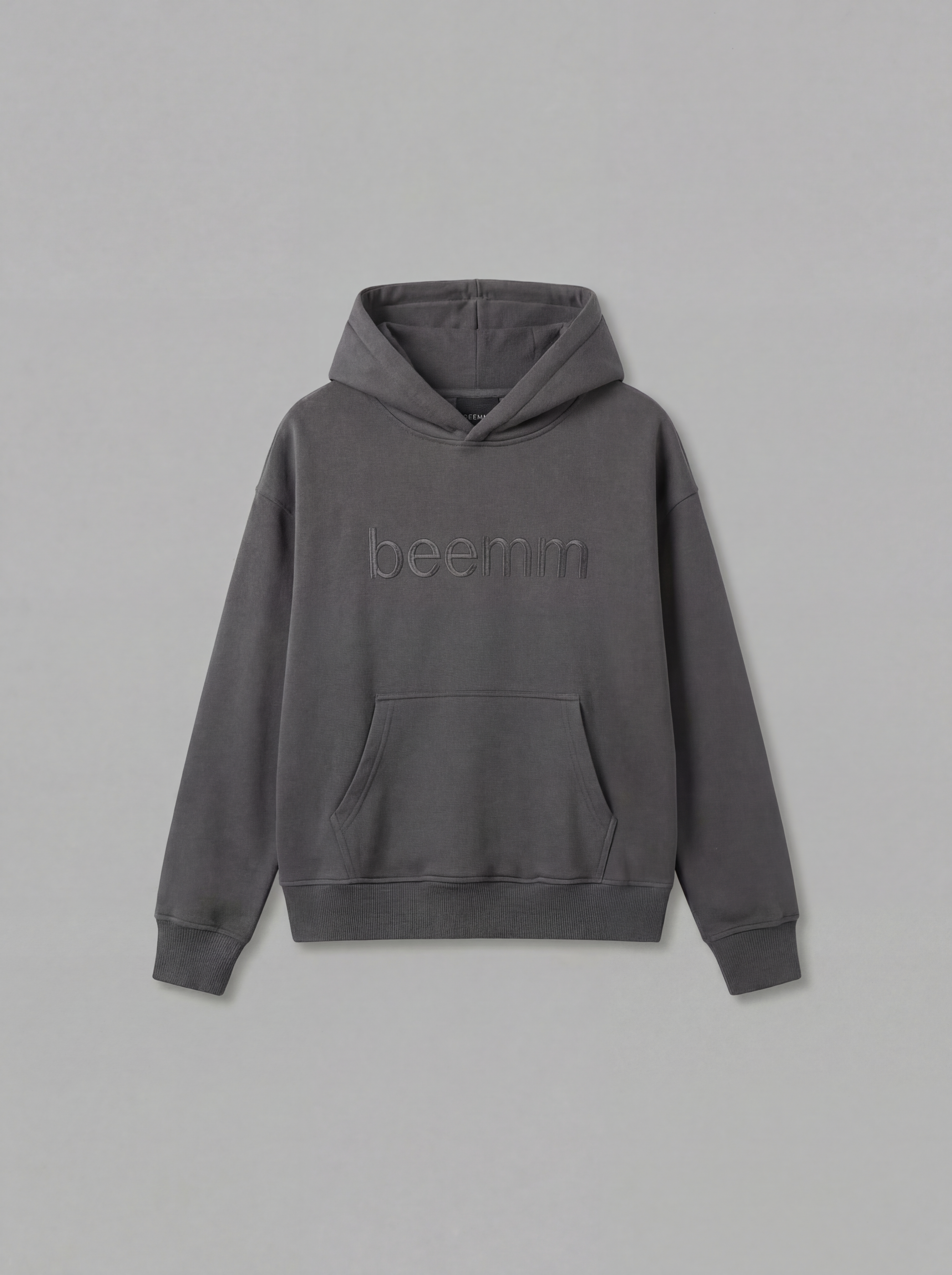 Hoodie Beemm - Gris Anthracite