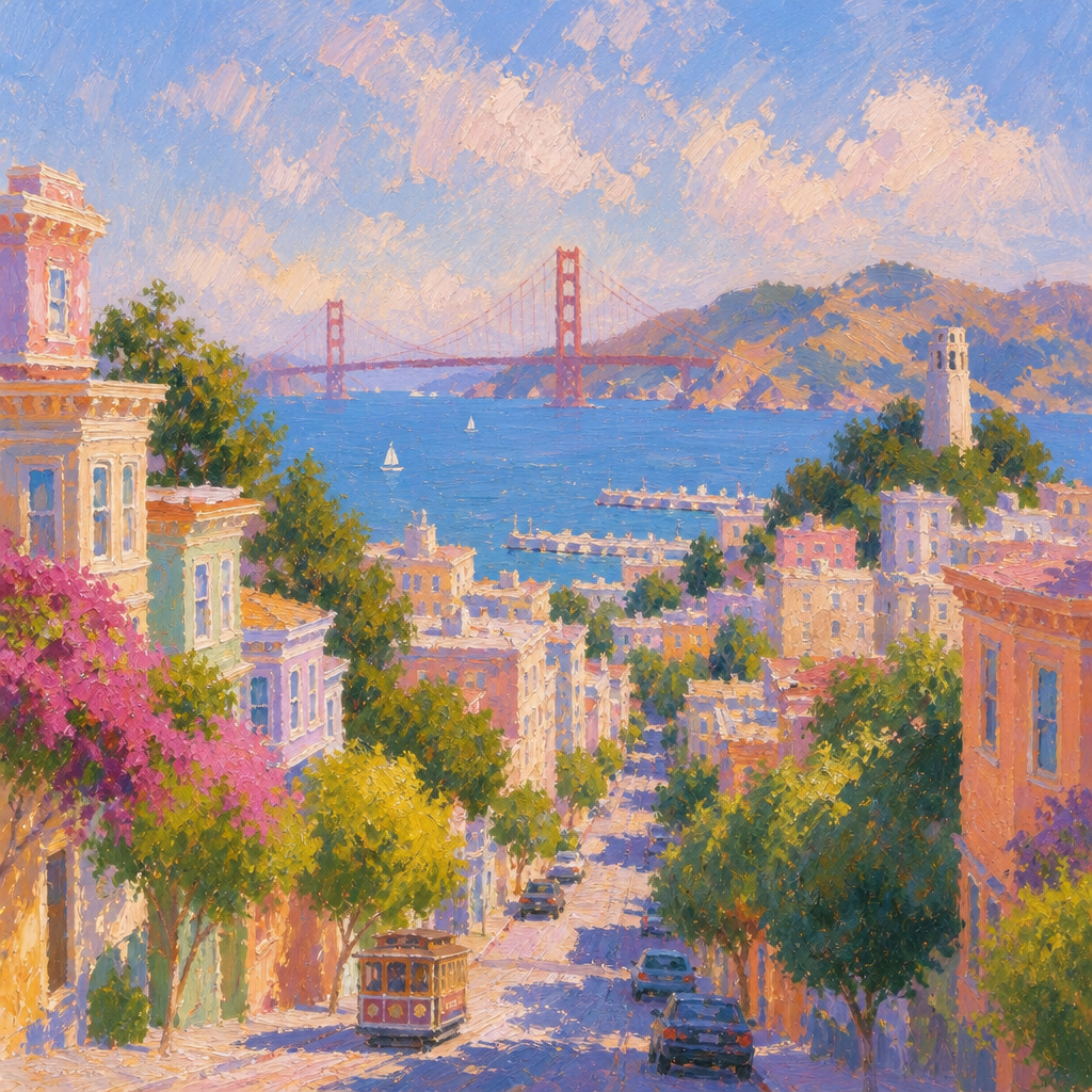 Impressionist SF  -  Sunburst edit