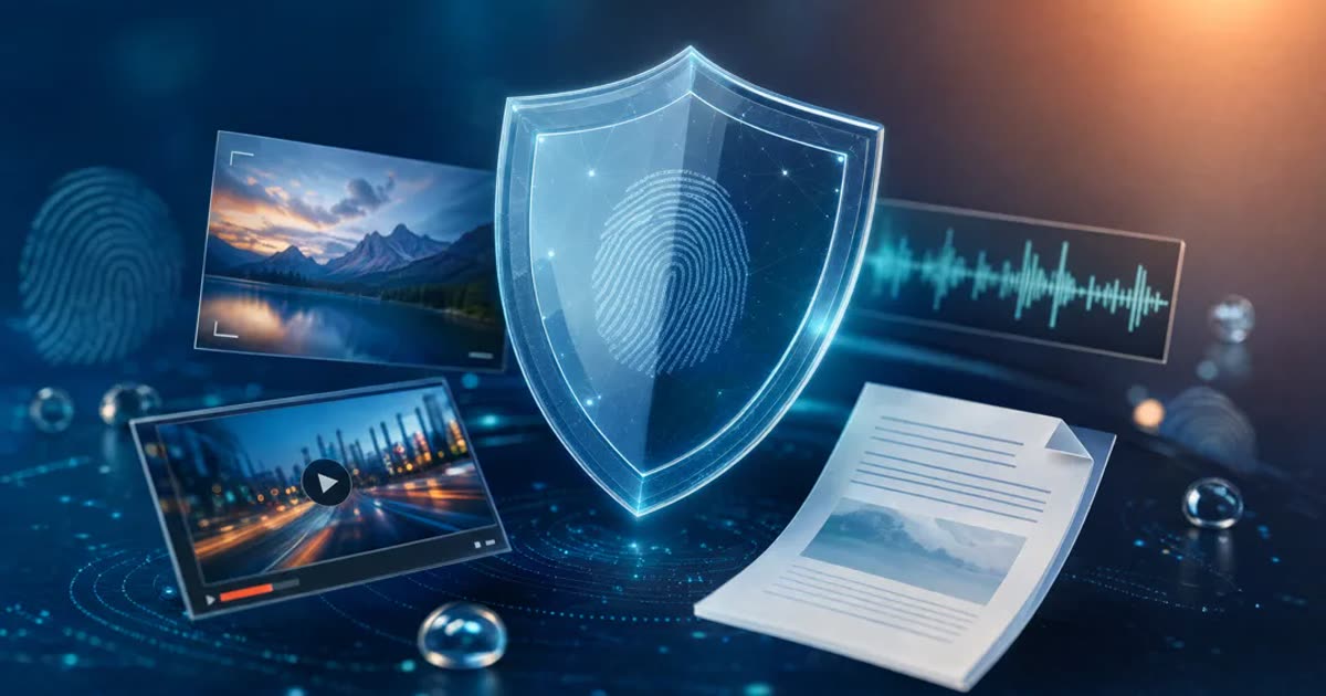 Deepfakes, droits d'auteur, watermarking : 5 outils pour sécuriser vos contenus générés par IA