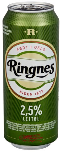 Ringnes Lettøl 0,5l