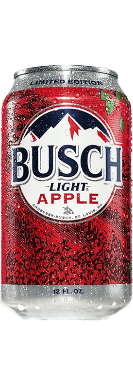 Busch Light Apple bottle