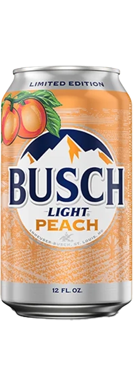 Busch Light Peach bottle