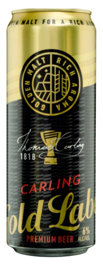 Carling Gold Label bottle