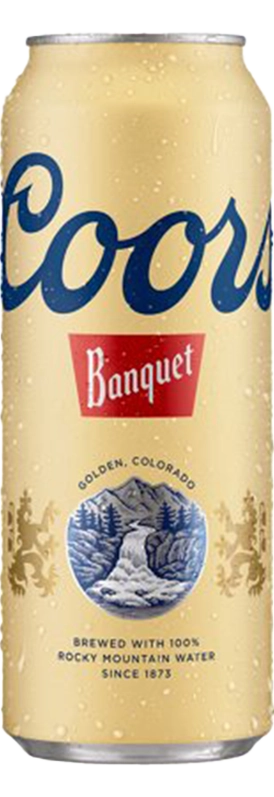 Coors Banquet bottle