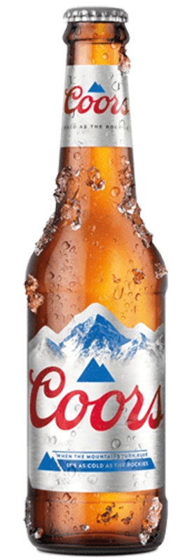 Coors bottle