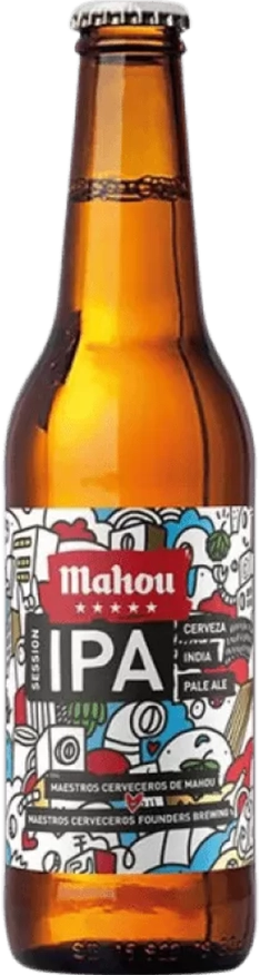 Mahou Session IPA bottle