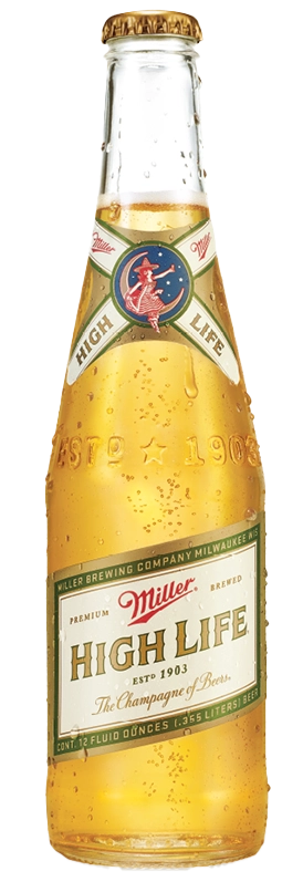High Life bottle