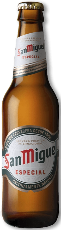 San Miguel Especial bottle