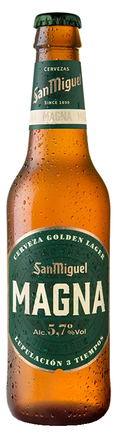 San Miguel Magna bottle