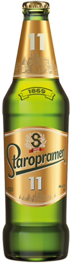 Staropramen 11 bottle
