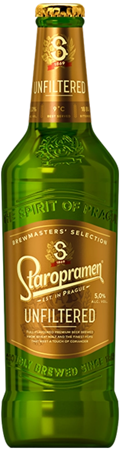 Staropramen Nefiltr Pšeničný | Unfiltered image