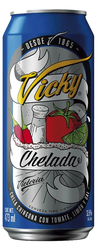 Vicky Chelada bottle