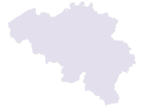 Belgium map