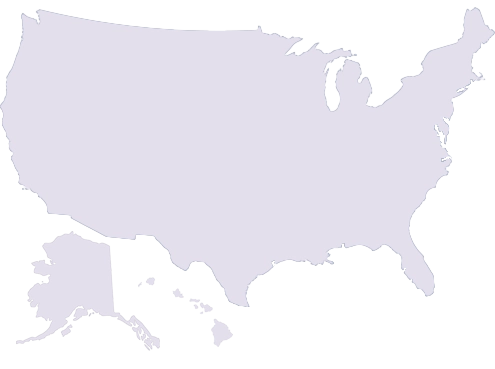 United States of America map