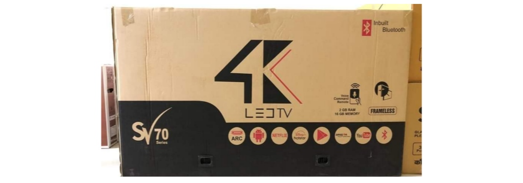 Assembled 4K LED Smart TV 70inch 