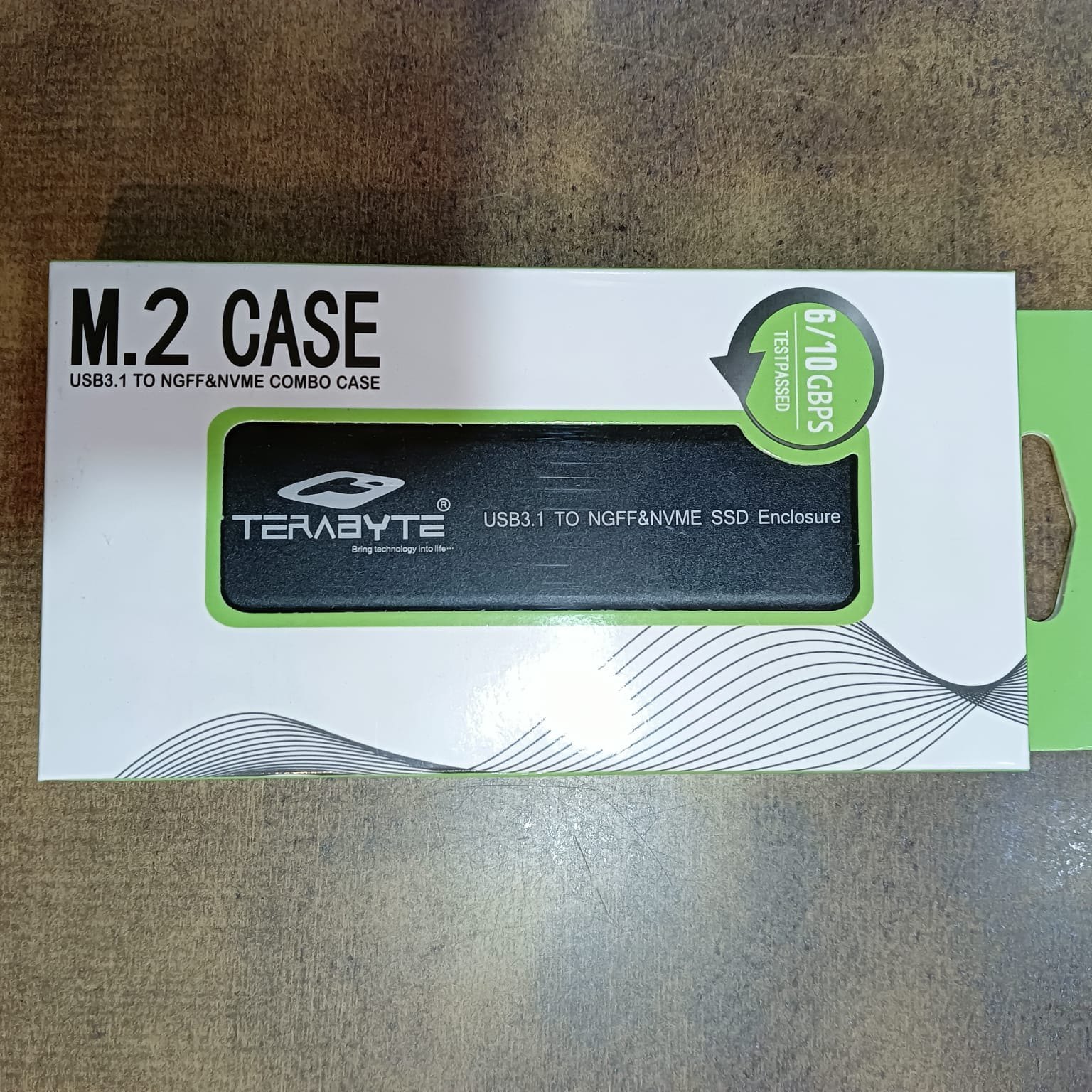  TERABYTE M.2 CASE USB3.1 to NGFF/NVME Combo Case Type-C 