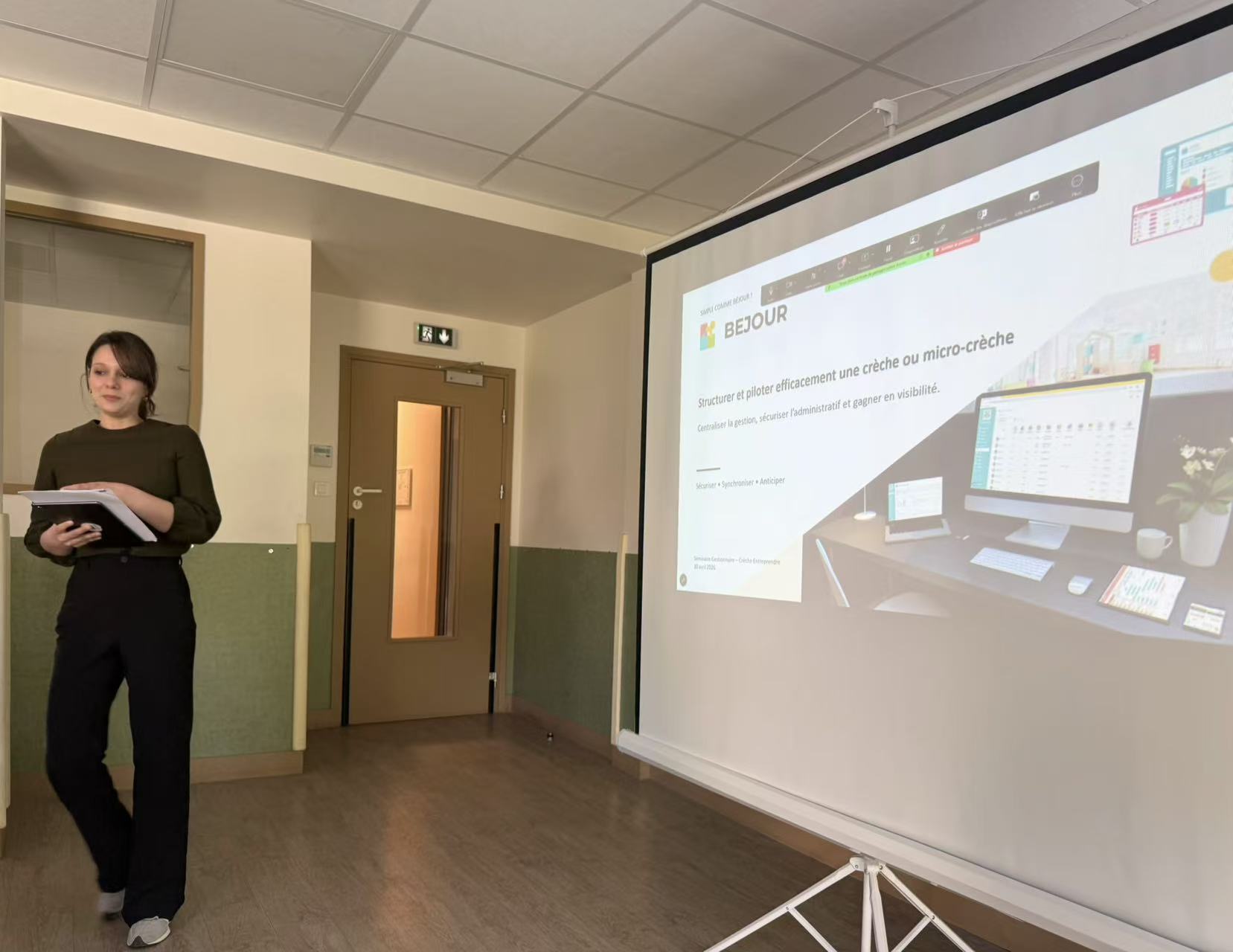Béjour au séminaire Crèche Entreprendre : une rencontre riche en échanges et en perspectives