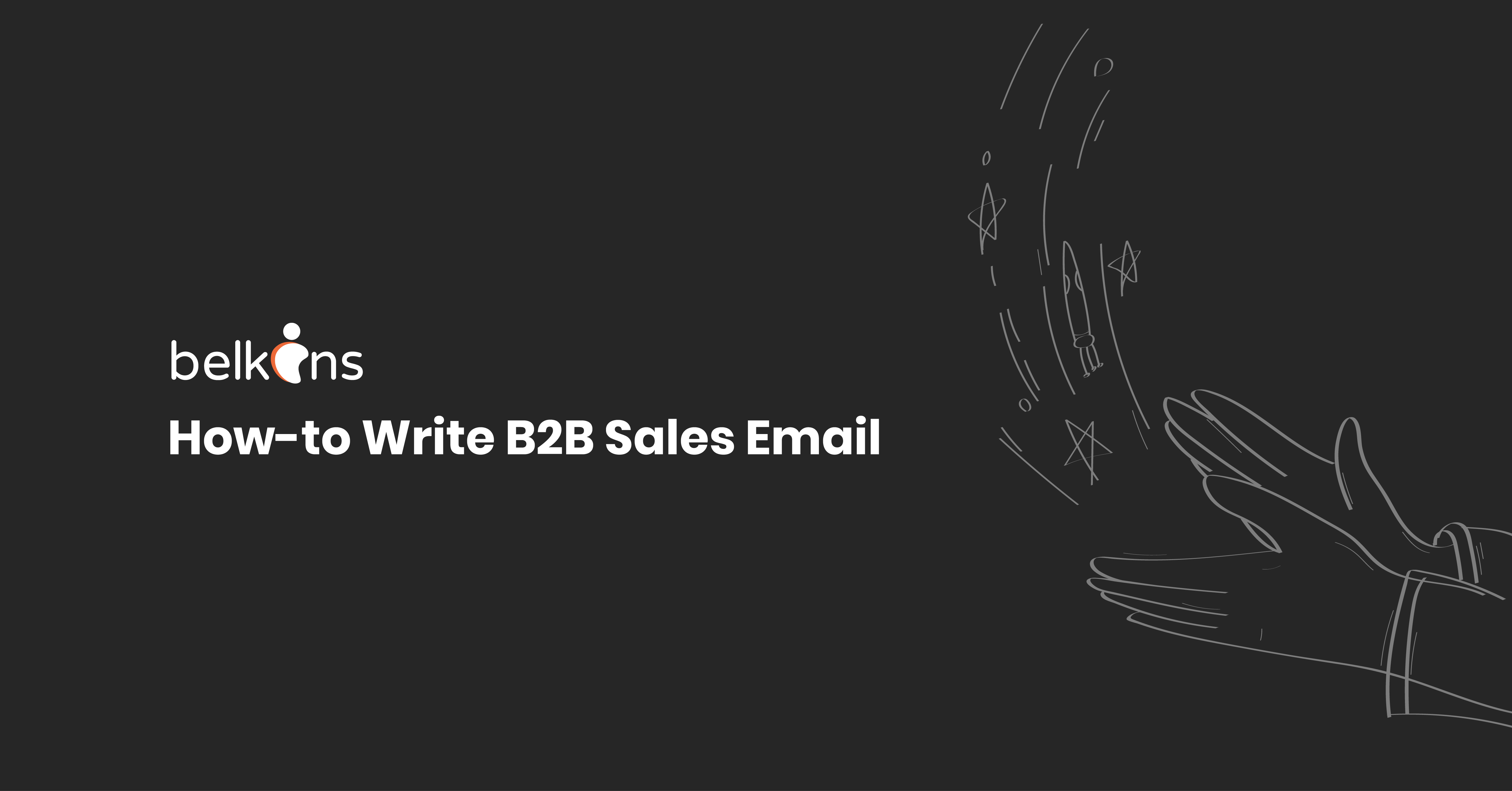 B2b email template to introduce yourself picture