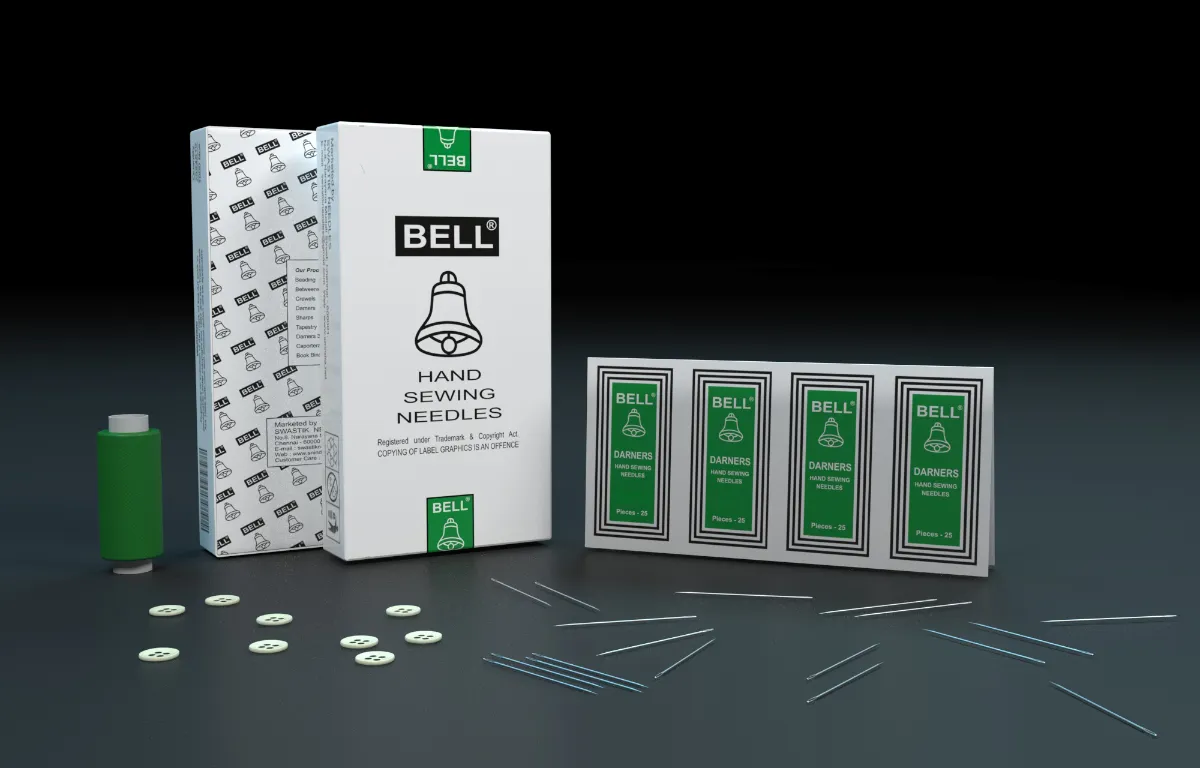 Hand Sewing Needles : Understanding the types, sizes and selecting the appropriate needle for your fabric.