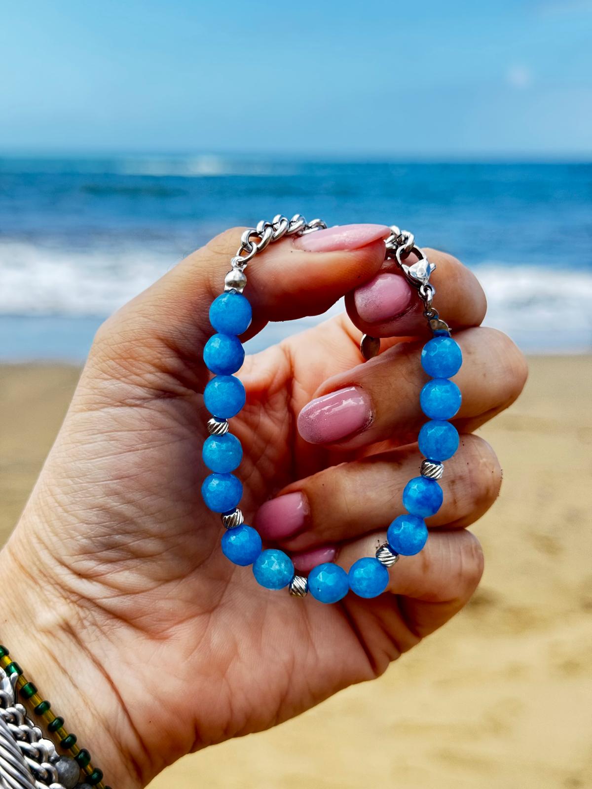 imagen de PULSERA MINERAL YEMAYA