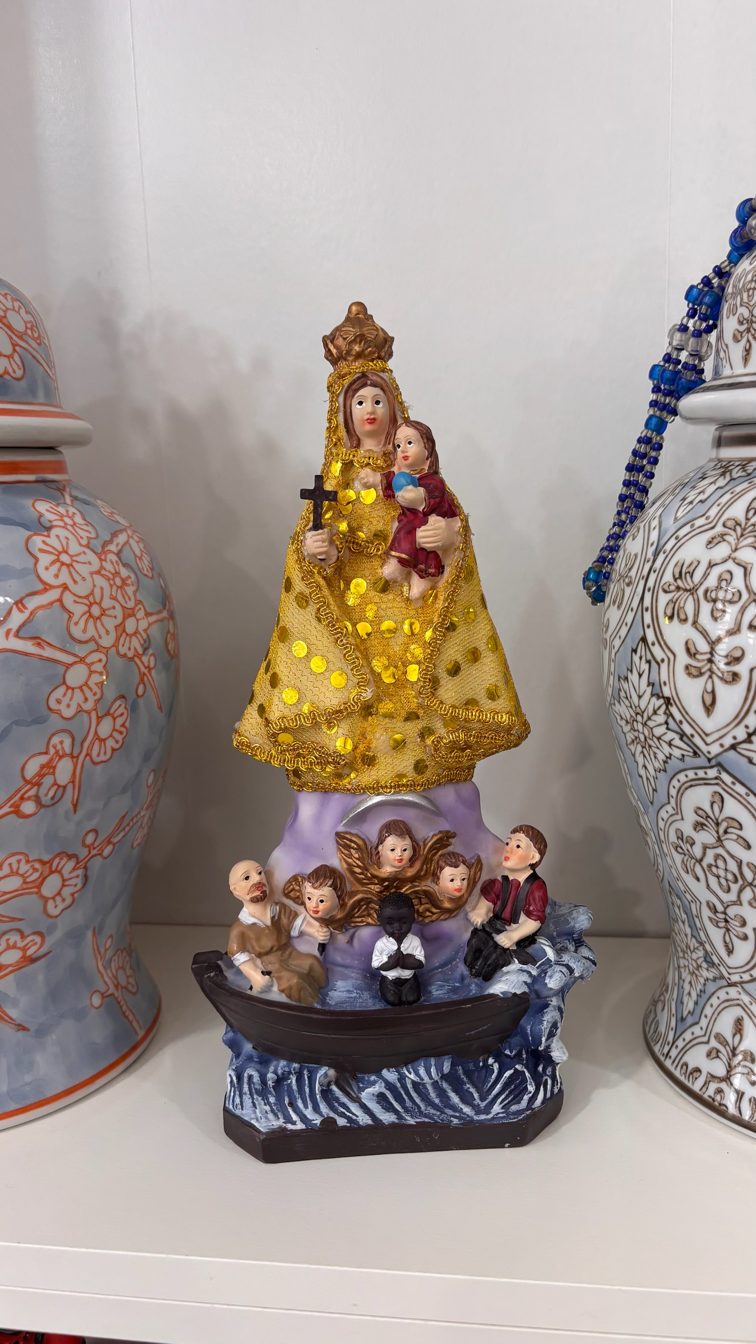 FIGURA CARIDAD DEL COBRE 30CM