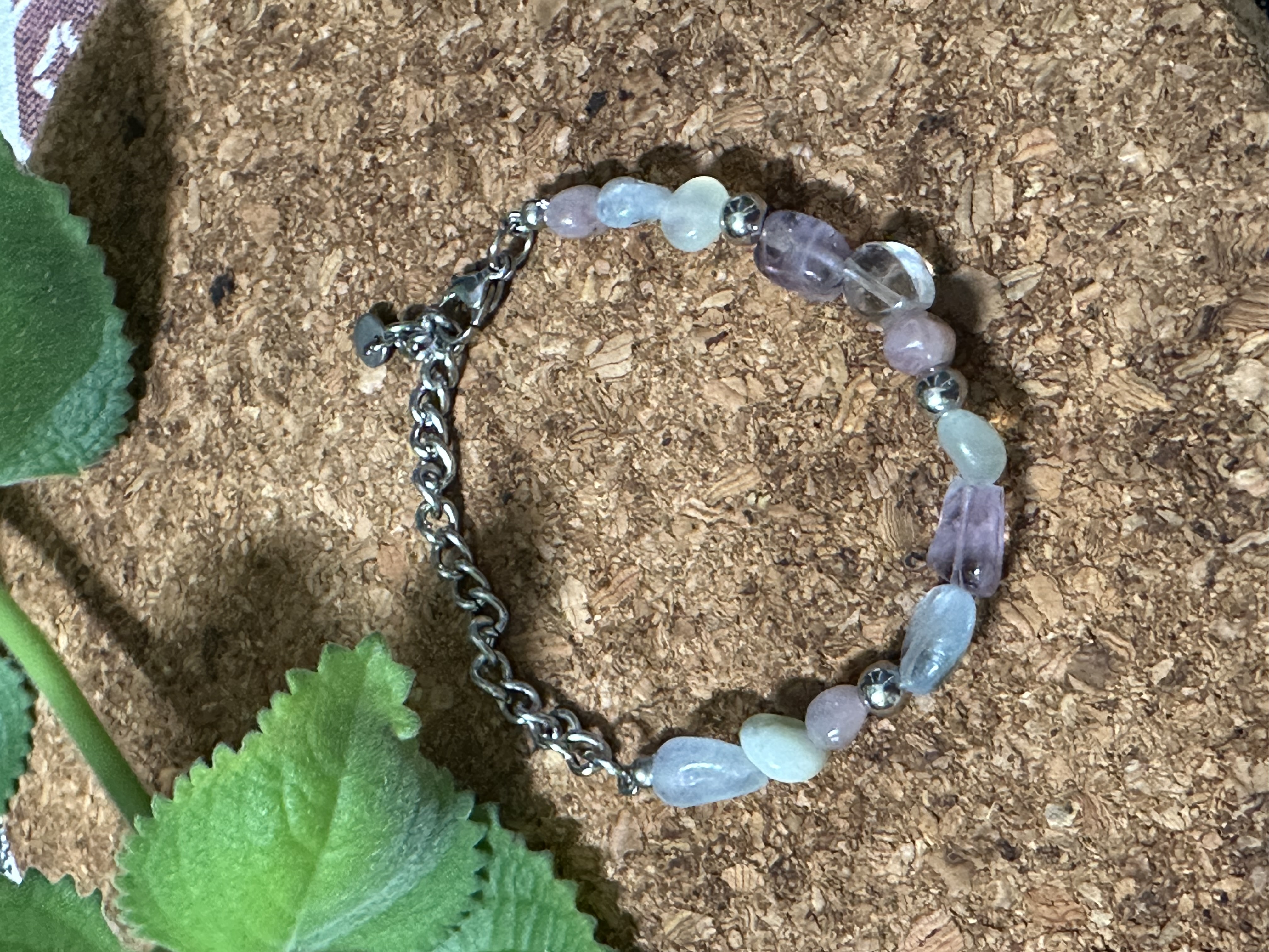 imagen de PULSERA AMULETO MORGANITA AMOR PROPIO AMOR CONSCIENTE SANACION EMOCIONAL