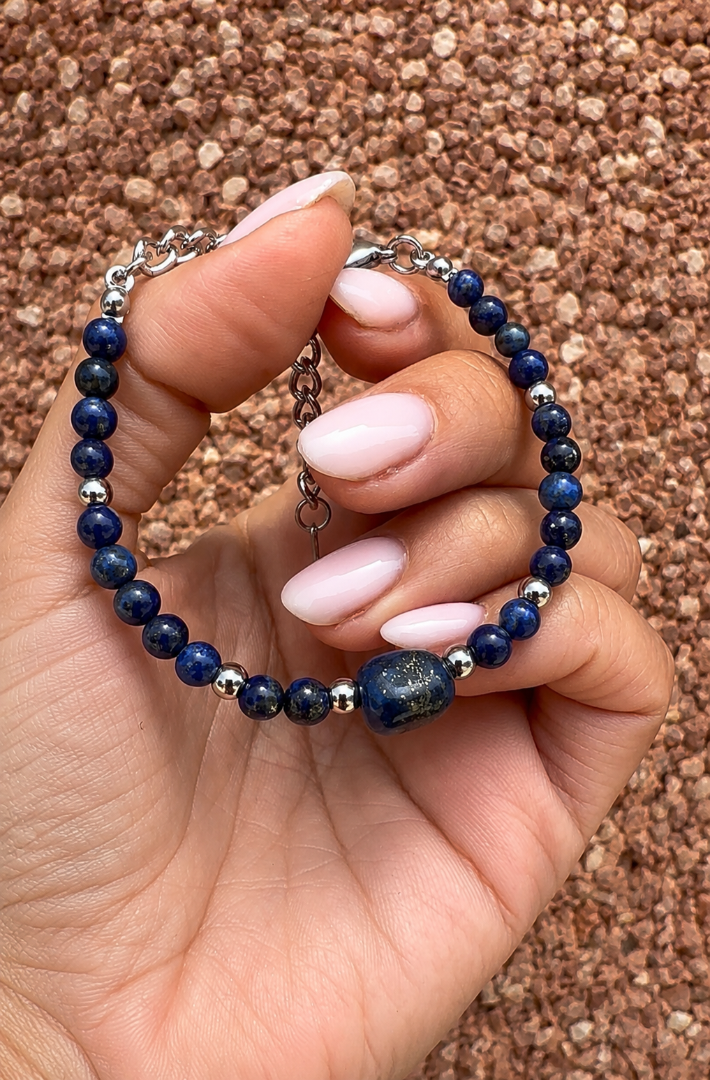imagen de PULSERA LAPISLAZULI 