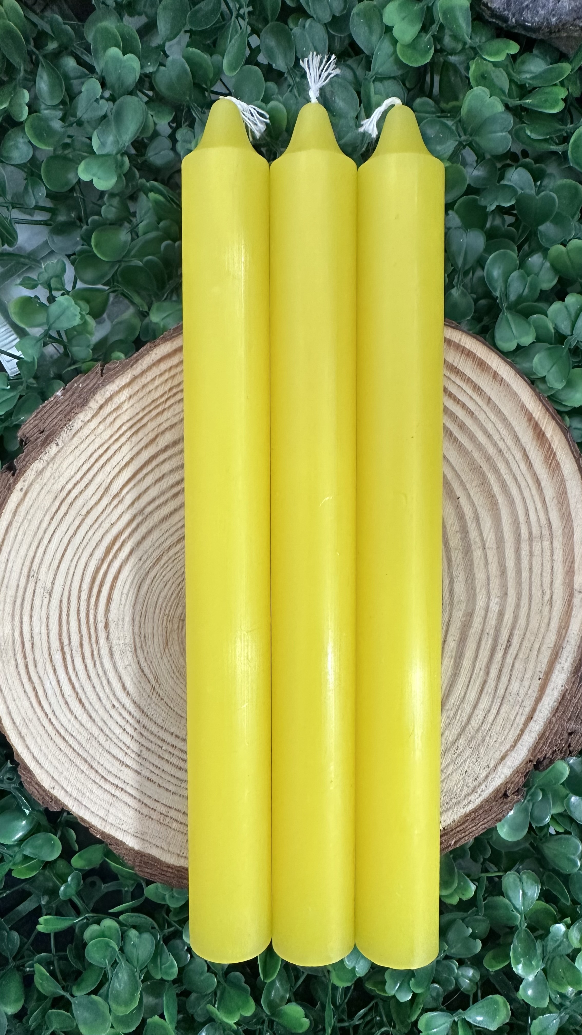 Producto Bella Bruja: Vela bujía amarilla