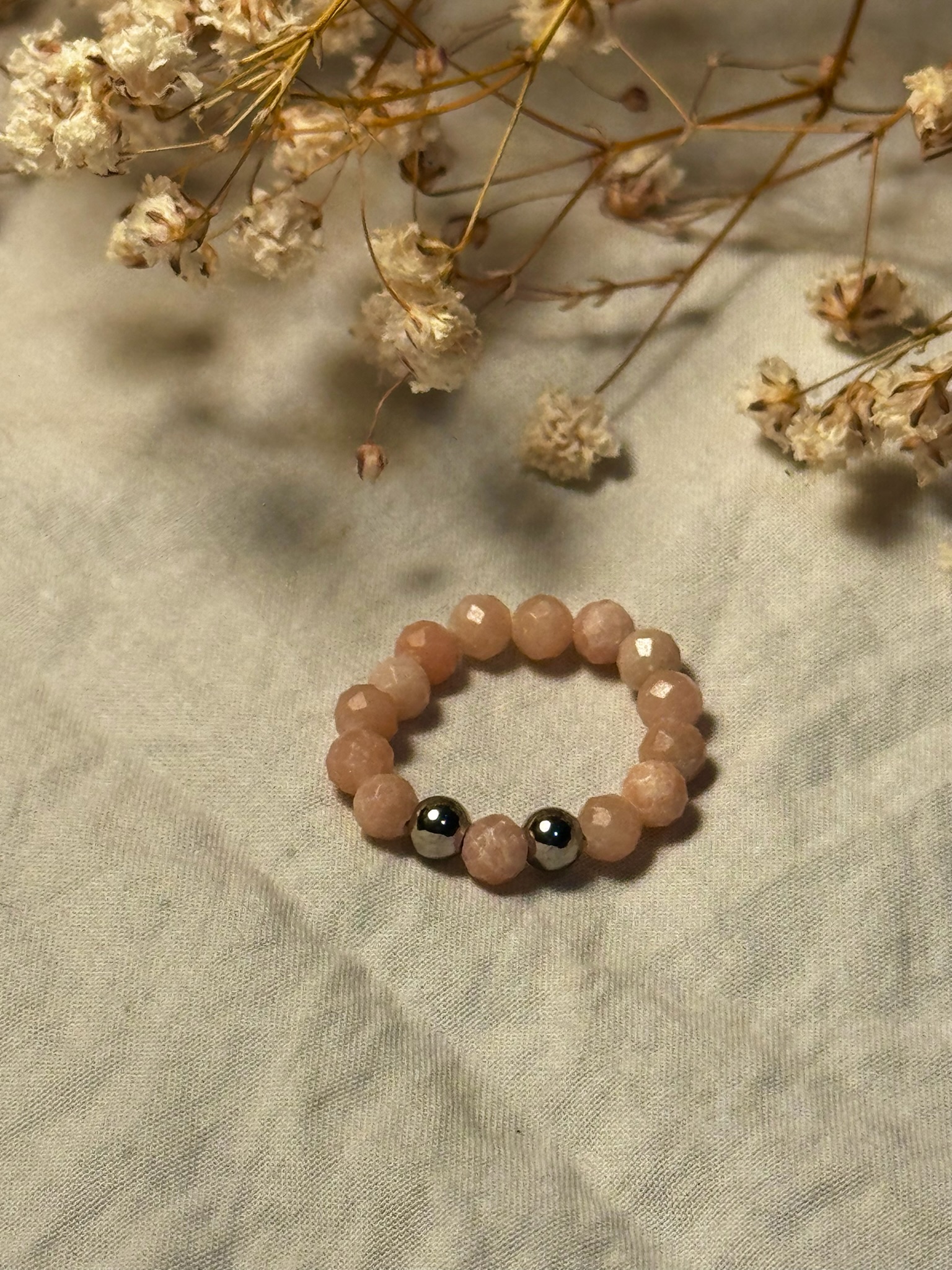 imagen de ANILLO MINERAL KUNZITA