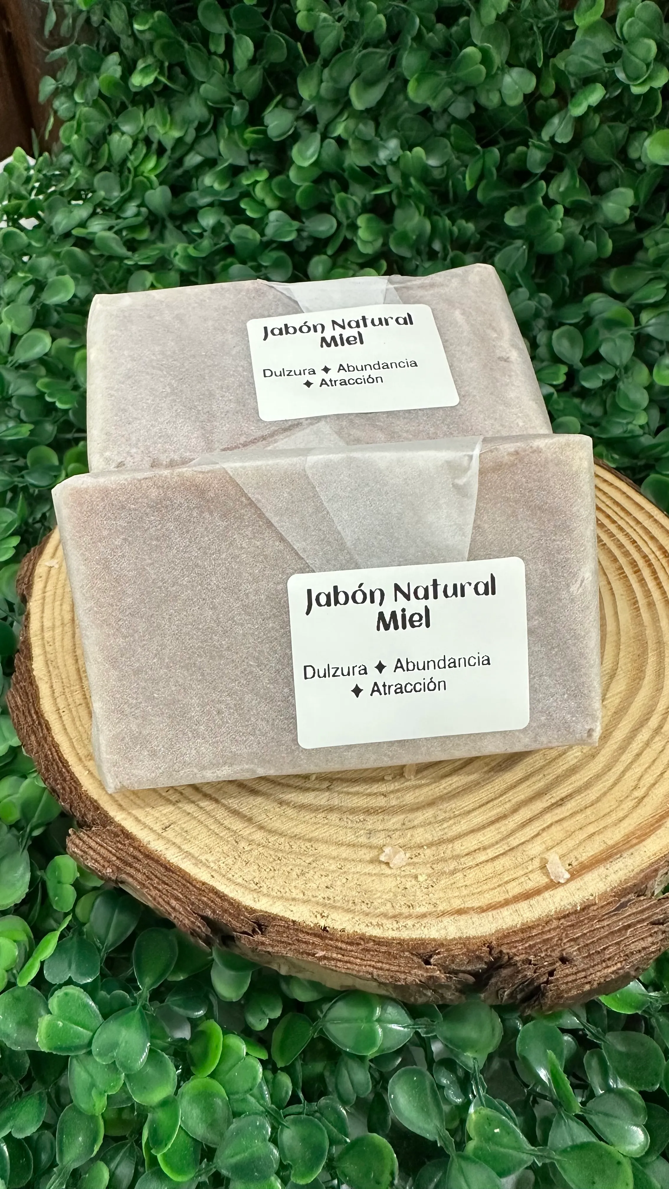 Jabón Natural Miel - imagen 1