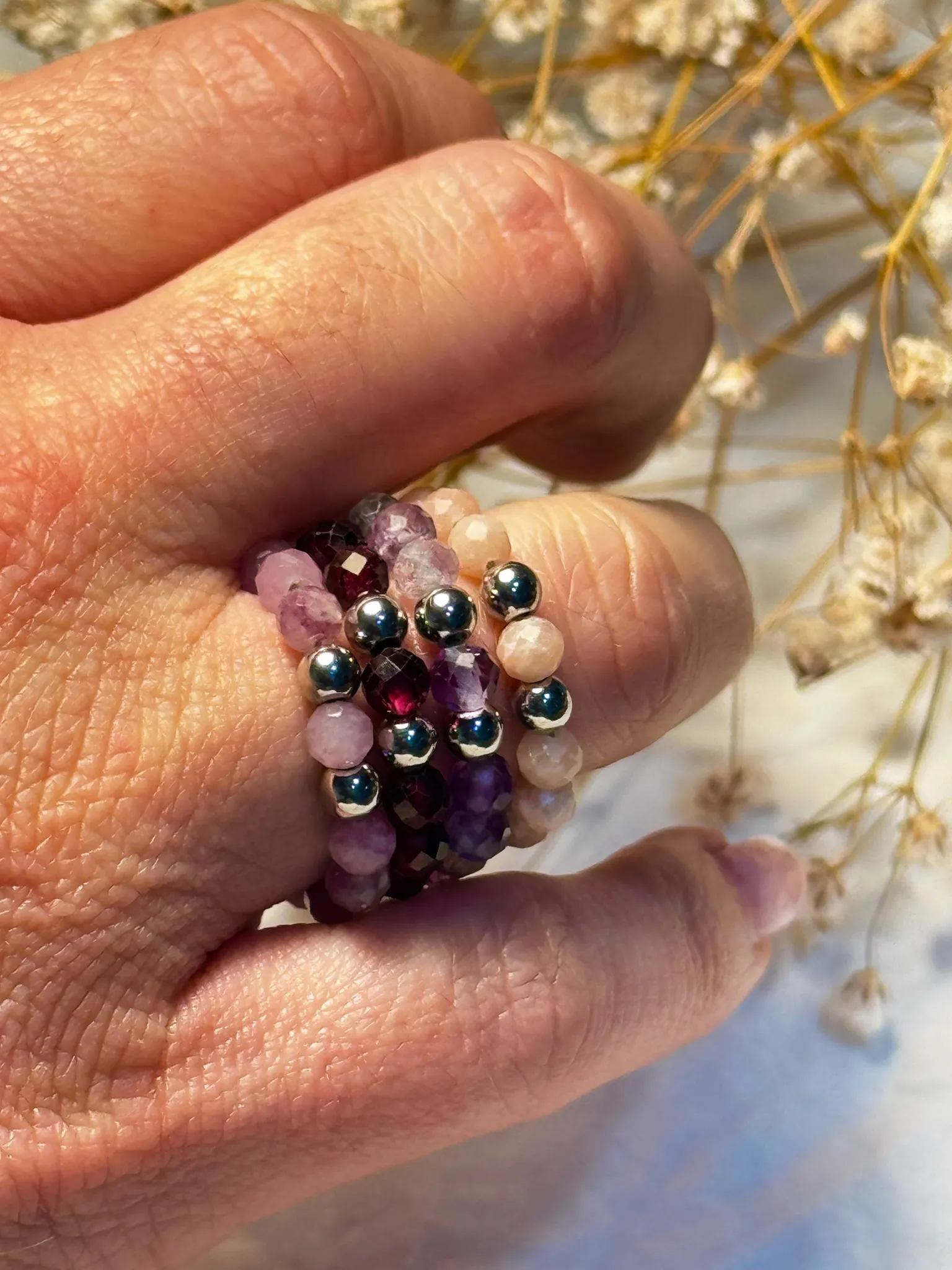 Anillo Mineral Super 7 - imagen 1