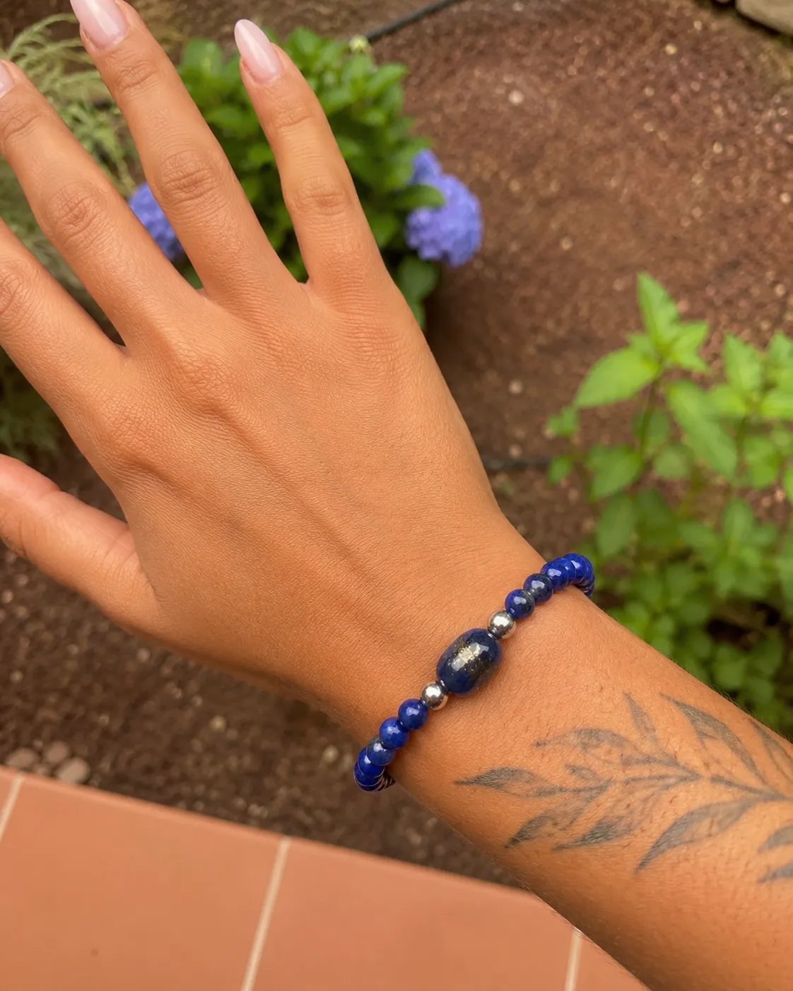 PULSERA LAPISLAZULI  - imagen 1