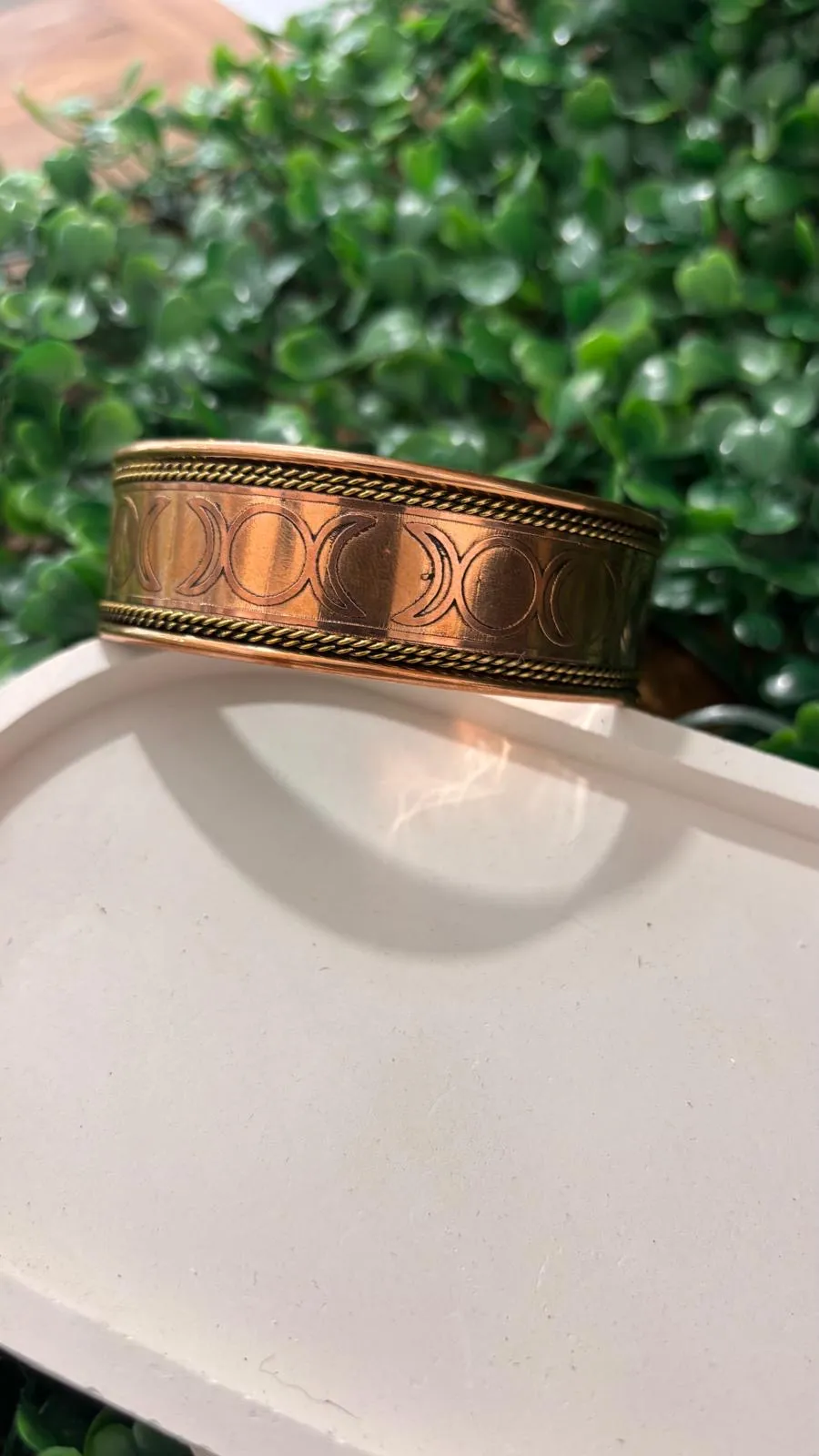 Pulsera cobre ciclo lunar - imagen 1