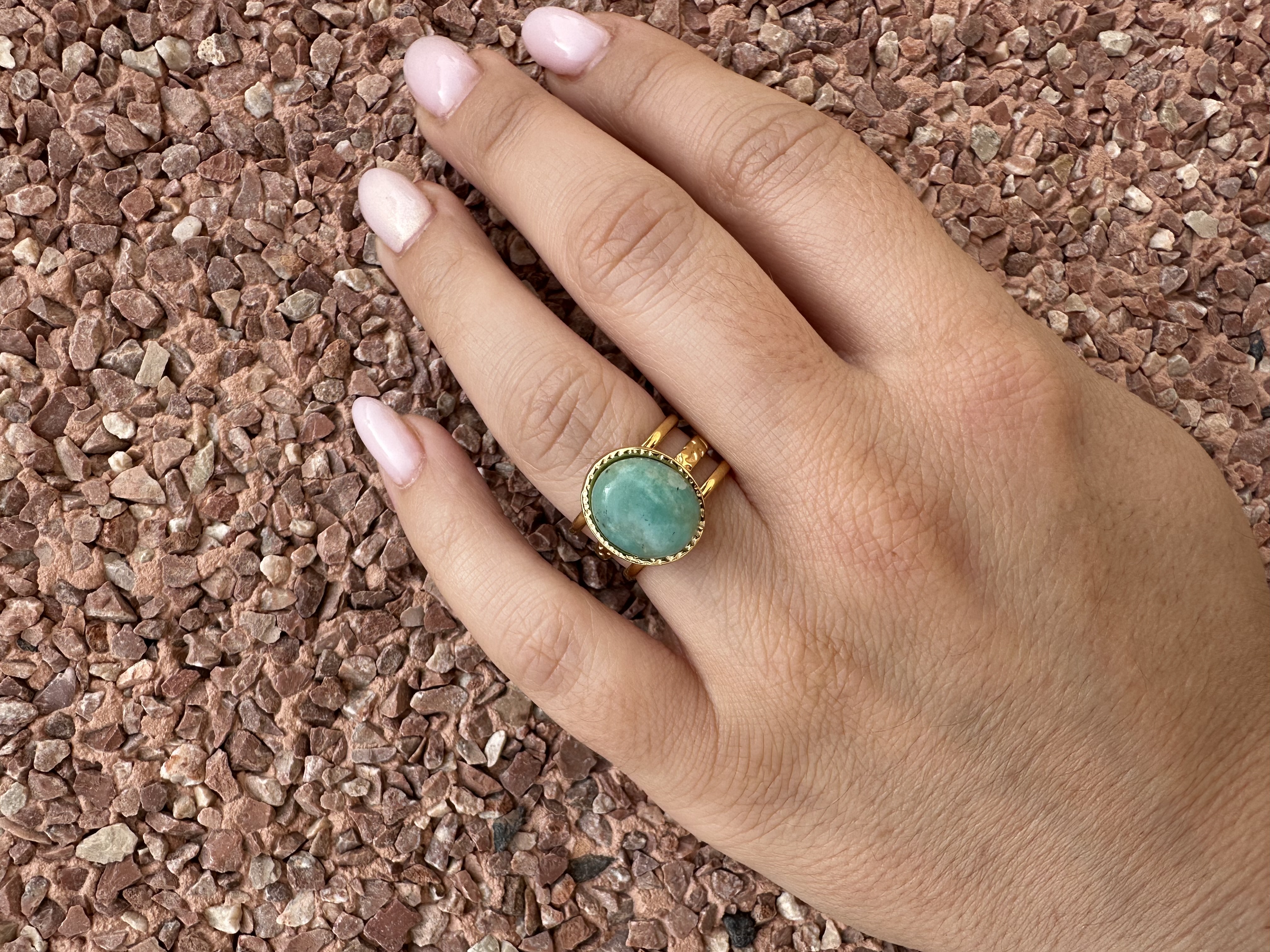 imagen de Anillo amazonita