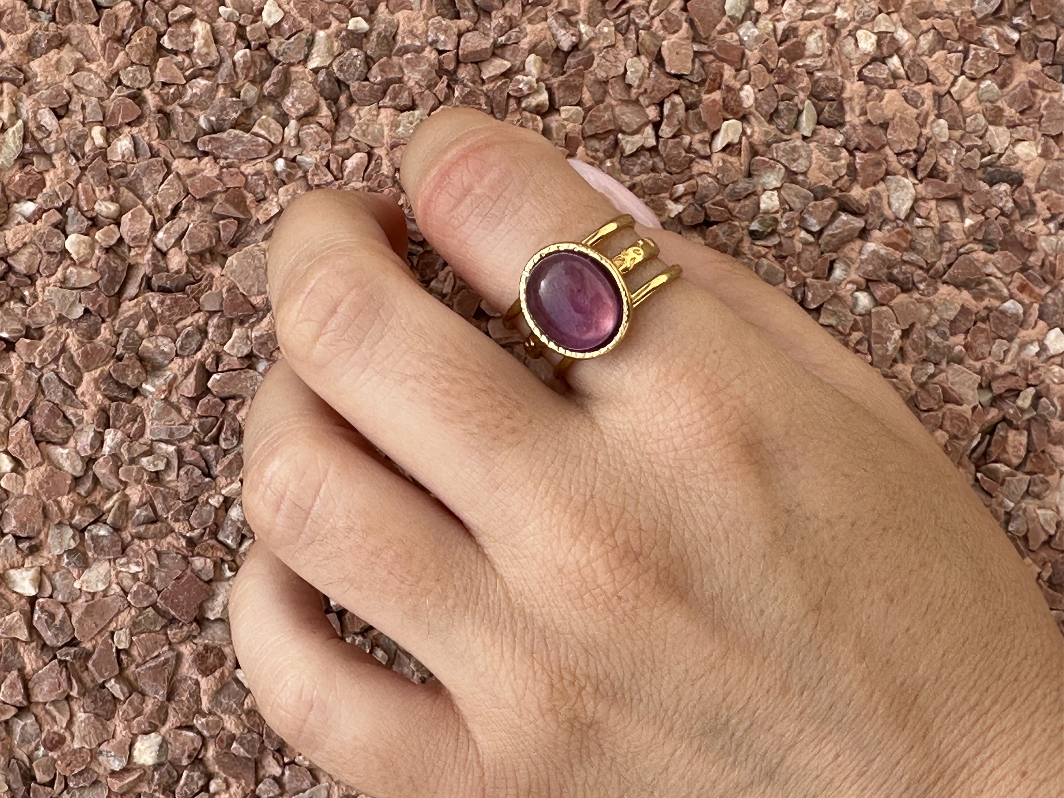 Producto Bella Bruja: Anillo Amatista