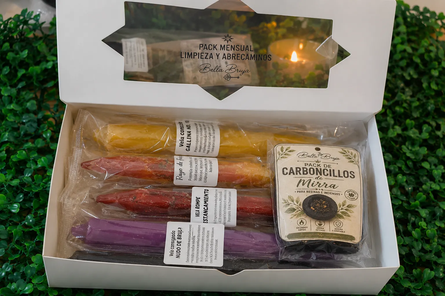 Producto Bella Bruja: PACK MENSUAL LIMPIEZA Y ABRECAMINOS