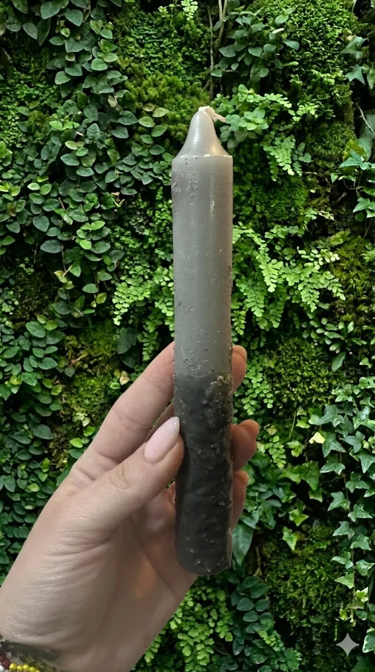Producto Bella Bruja: VELA CONSAGRADA ROMPE MALA SUERTE
